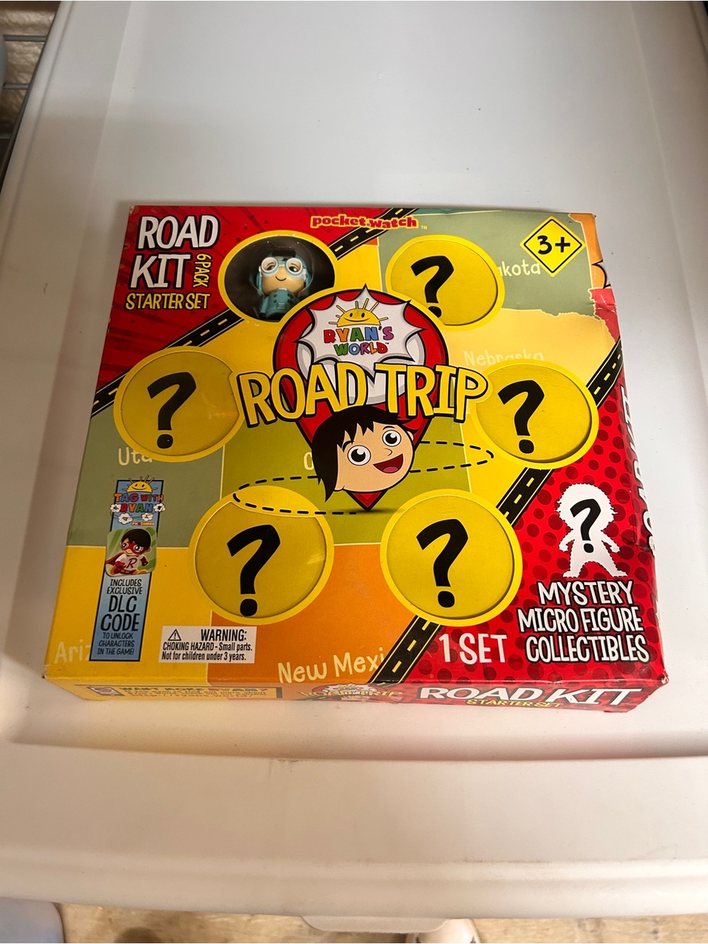 RyansWorld Road Trip 6 pack Mystery Micro collectibles Figure Starter Kit